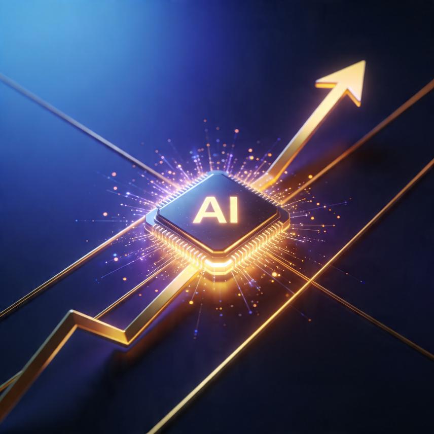 Abstract 3D render of global investments and venture capital: $330.9 billion record investments highlighted by neon trails and glowing spheres.